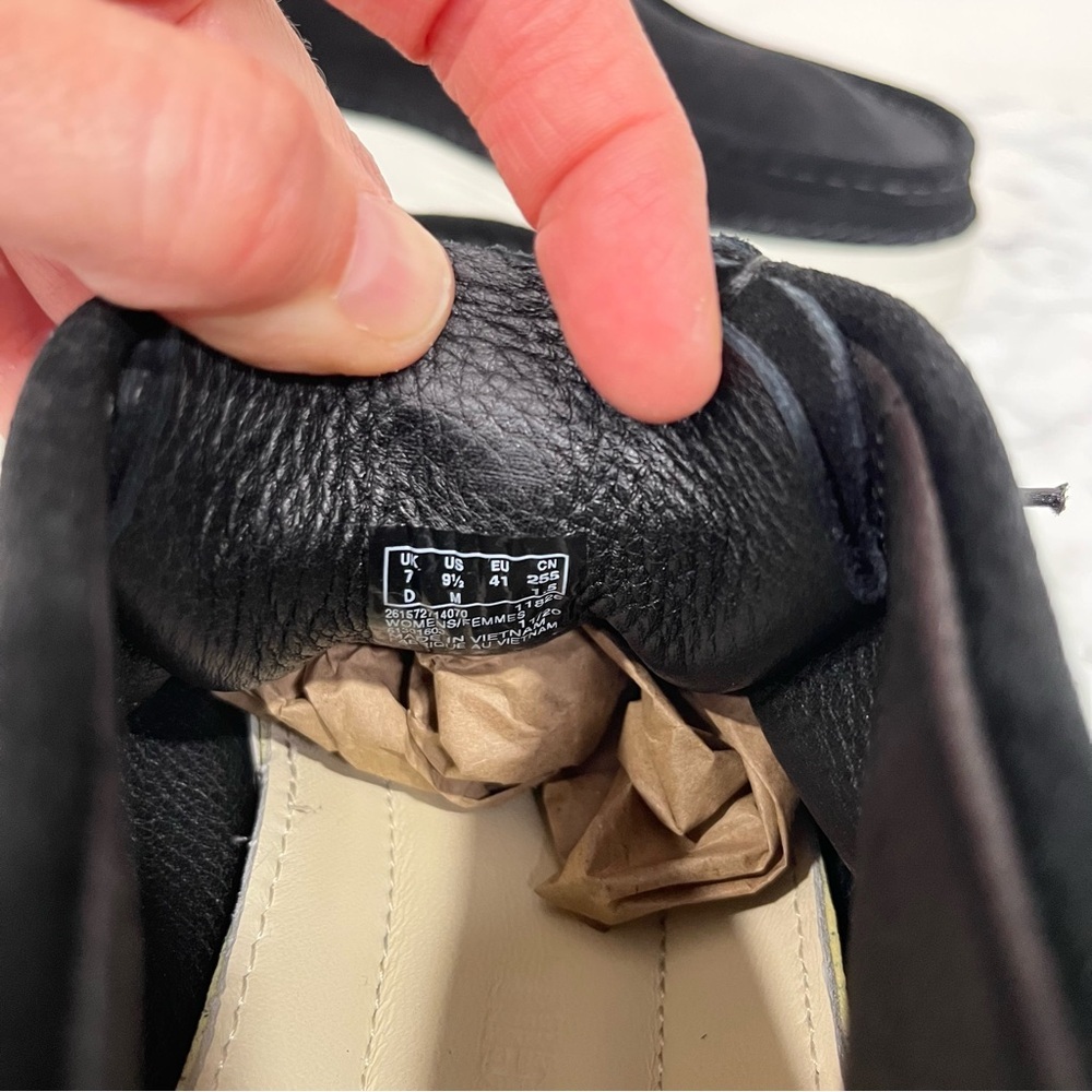CLARKS Origin Wallabee Shoes Women’s Black Suede Lace Up Chukka Ankle Boots 9.5 - Picture 10 of 11